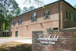Fairchild Funeral Home Brick Wall Space